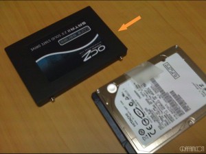 SSD。やっぱ速いよ姉さん！(笑)